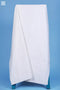 20s Cotton KING SIZE Bed Cover In Ivory White Block Print